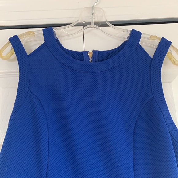 Lightly worn royal blue for and flare Sexy top 😘 - Picture 3 of 4